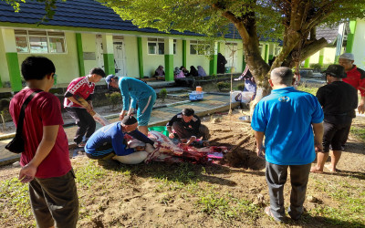 Ibadah Qurban di MTsN 1 Pangkalpinang, Perkuat Nilai Kepedulian Sosial di Lingkungan Madrasah