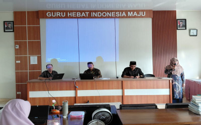 MTsN 1 PANGKALPINANG Gelar Rapat Evaluasi KBM dan Penguatan Kinerja ASN