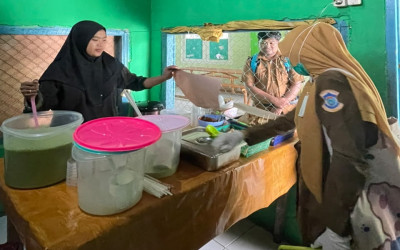 Puskesmas Melintang Uji Keamanan Pangan Kantin MTsN 1 Pangkalpinang