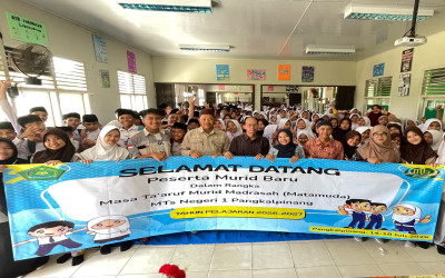 MATAMUDA MTsN 1 Pangkalpinang Tahun Pelajaran 2026/2027 Resmi Ditutup